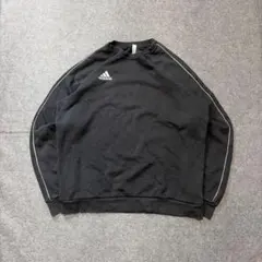adidas スウェット フェード トレーナー 黒 L アメカジ ストリート