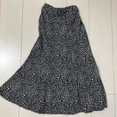 GLOBAL WORK花柄フレアスカート 130cm