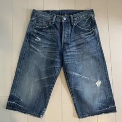 Levi's 501 デニムショーツ ダークブルー W30 L15