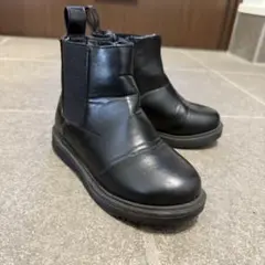 ビーミングバイビームス サイドゴアブーツ ブラック 17cm キッズ