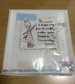 フェリシモ ちいさなクチュリエ 作って使えるぬりえクロス 2エプロン