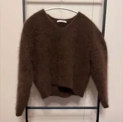 BEAUTY&YOUTH UNITED ARROWSタヌキ混 モヘア風 ニット