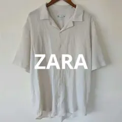 ZARA オープンカラーシャツ　レギュラーフィット