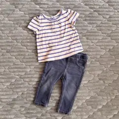 【美品】Tシャツ ジーンズ 2点セット