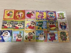クレオンしんちゃん チョコビ 15周年記念シール 18枚のサムネイル