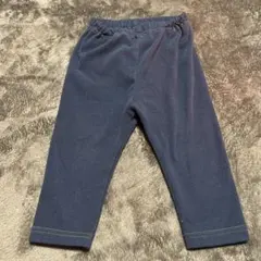 ネイビー フリース パンツ 80cm 冬用
