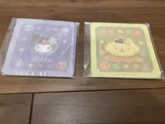 【新品】サンリオ　クリアラバーコースター　クロミ　ポムポムプリン