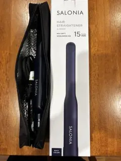 SALONIA ヘアストレートナー ネイビー 230℃