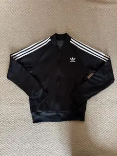 adidas 3本ライン ジャージ 黒　adidas original