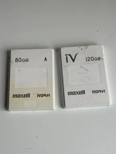 maxell iVDR-S カセットハードディスク 80GB 120GBジャンク - メルカリ