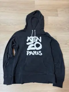 KENZO ブラック パーカー M