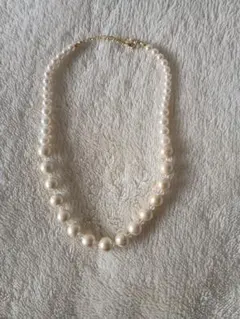 コットンパール ネックレス