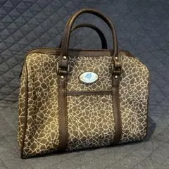 Bello Signora ハンドバッグ　麒麟模様　ミニボストンバック