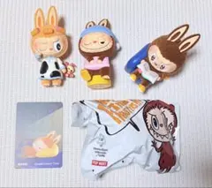 POPMART ラブブ　フィギュア　マスコット　4種セット