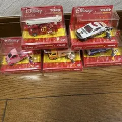 【未使用】 ディズニー キャラクター トミカ エディション 5人　コンプリート