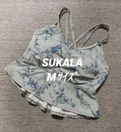 ④SUKALAスカーラ LAVA スプリングフラワー ブラトップ M 忘れな草