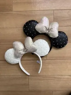 ディズニー キルティングカチューシャ 2点セット