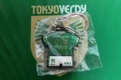 東京ヴェルディ 福田湧矢 ユニフォーム型 ぷっくりラバーキーホルダー　14番
