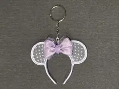 Disney Resort カチューシャ キーホルダー パープルのサムネイル