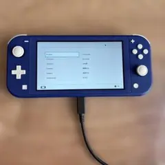 Nintendo Switch Lite ブルー 本体 充電器 動作確認済