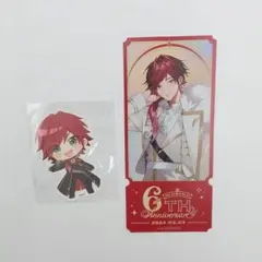 にじさんじ　チケット風カード　ステッカー　セット【ローレン・イロアス】