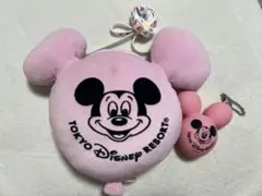 ミッキーバルーン　ショルダー&チャームセット