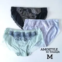 お得♡【新品】AMOSTYLE ショーツ M 3枚セット 定価6,710円のサムネイル