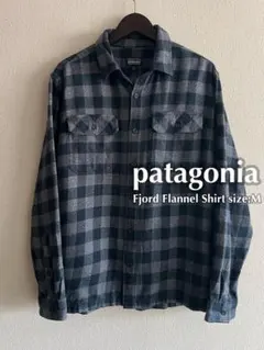 patagonia パタゴニア フィヨルド フランネルシャツ M 54130