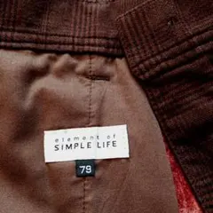 シンプルライフ スラックス