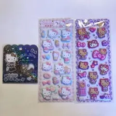 Sanrio サンリオ キティ 立体シール 3点セット
