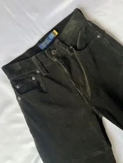 グリーン カジュアルパンツ