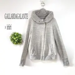 ガリャルダガランテ × イリイリ【2】 ニット ジップアップジャケット ボア