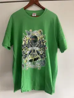 一二三屋グリーン Tシャツ XL
