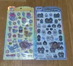 トムジェリ　モンチッチ　うるちゅるポップシール