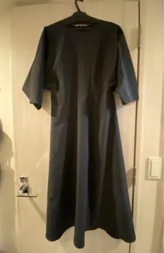 破格! Demi-Luxe BEAMS 黒 ロングワンピース 38