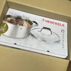 3点セット　Henckels International 鍋・フライパン・包丁のサムネイル