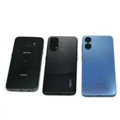 スマートフォン 3台セット まとめ売り 部品交換用 練習用 ジャンク品