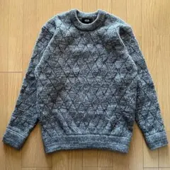 メンズ AZUL BY MOUSSY トップス 厚手 セーター S グレー 灰色