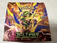 ポケモンカードゲーム ストームエメラルダ　シュリンク無し　ペリペリ無し
