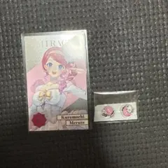 にじさんじ 倉持めると 8周年 アクリルパーツ メタルカード