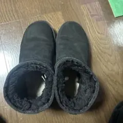 UGG ブラック ムートンブーツ
