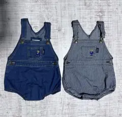 POLO Babyロンパース ダルマオール2点セット 80cm