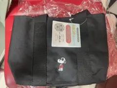 スヌーピー トートバッグ 黒