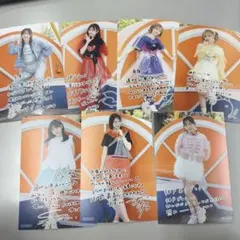 FRUITS ZIPPER 7/3 神戸追加公演 抽選ポストカード　7枚セット