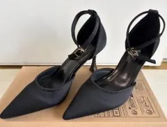 ストラップ付パンプス ブラック 23cm(EUR36)