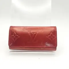 極美品】ルイヴィトン ヴェルニ ミュルティクレ4 キーケース ピンク