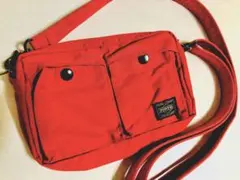 PORTER ショルダーバッグ 赤