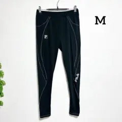 FILA フィラ・M ブラック ストレッチパンツ スポーツ トレーニングパンツ