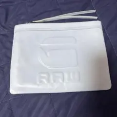 G-STAR RAW 青クラッチバッグ