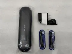 Oral-B iO用のブラック替えブラシ2本と充電機能付きトラベルケース